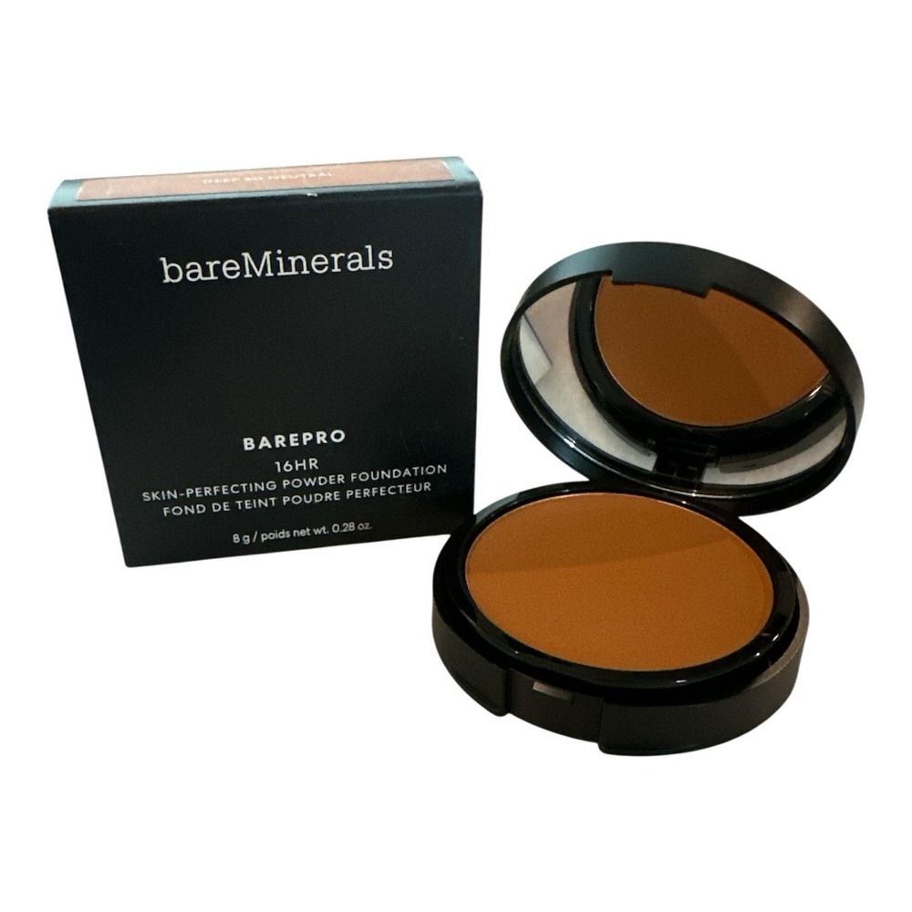 bareMinerals Barepro 16Hr Skin Perfecting Powder Foundation Deep 50 Neutral New